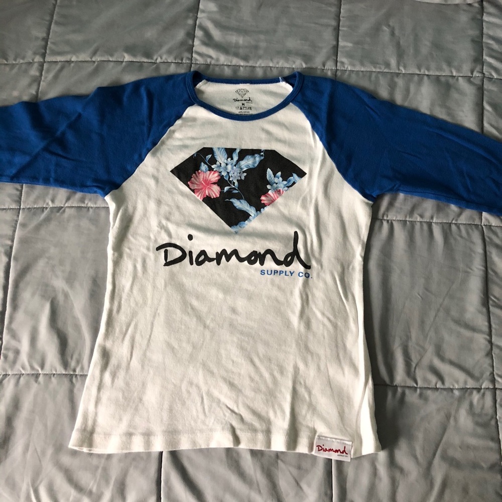 Diamond Supply Co. Women’s Baseball Tee